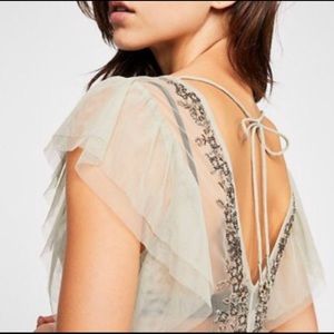 Free People Annabelle embroidered dress